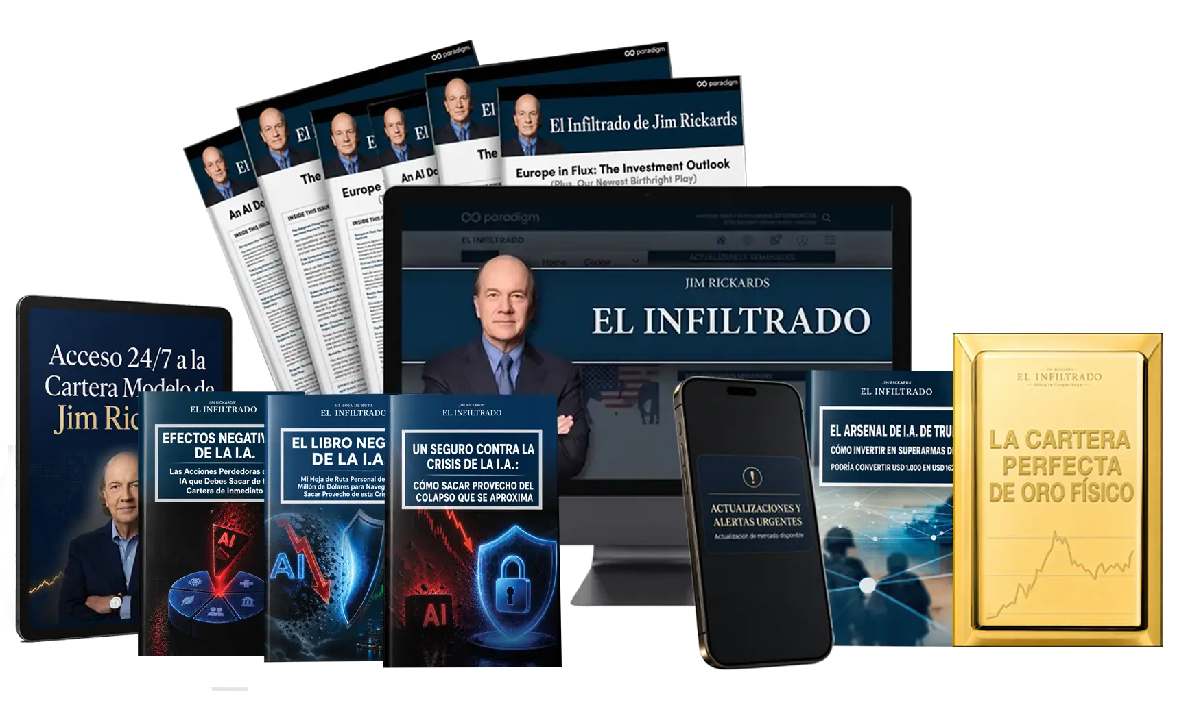 El Infiltrado + portadas de los 6 reportes